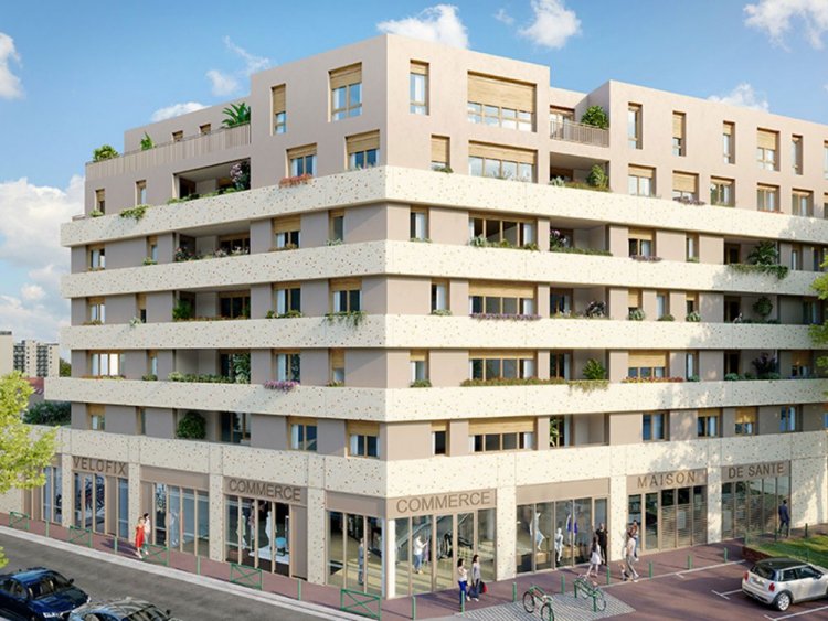 Eiffage Immobilier commercialise 51 appartements neufs dans le centre-ville de Malakoff dans les Hauts-de-Seine. | Symphony / Malakoff / Eiffage Immobilier