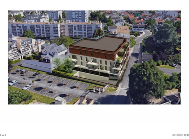 Investissement locatif dans le Loiret 45 : programme immobilier neuf pour investir Saint-Jean-le-Blanc C1  Saint-Jean-le-Blanc