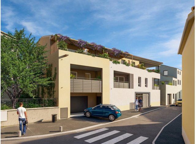 Investissement locatif  Bagnols-sur-Cze : programme immobilier neuf pour investir Cesaria  Nîmes