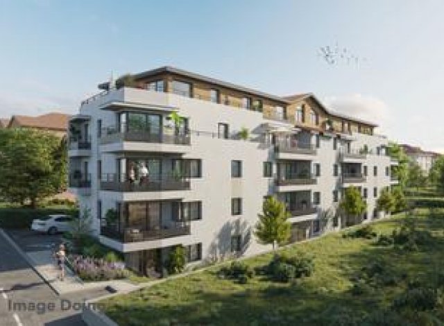 Investissement locatif  Samoens : programme immobilier neuf pour investir Les Balcons du Foron  La Roche-sur-Foron