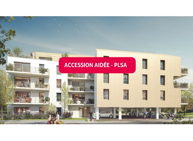 Investissement locatif en France : programme immobilier neuf pour investir Racine - Accession Aidée Psla  Ploermel