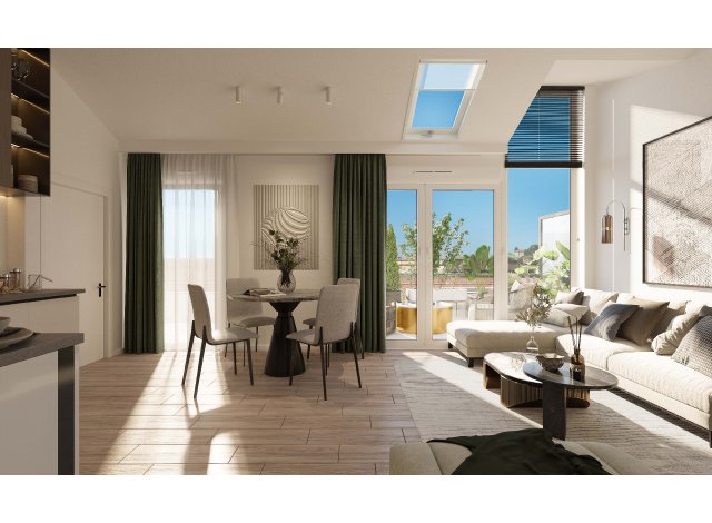 Investissement locatif  Saint-Andr-de-la-Roche : programme immobilier neuf pour investir Nice'Art  Nice