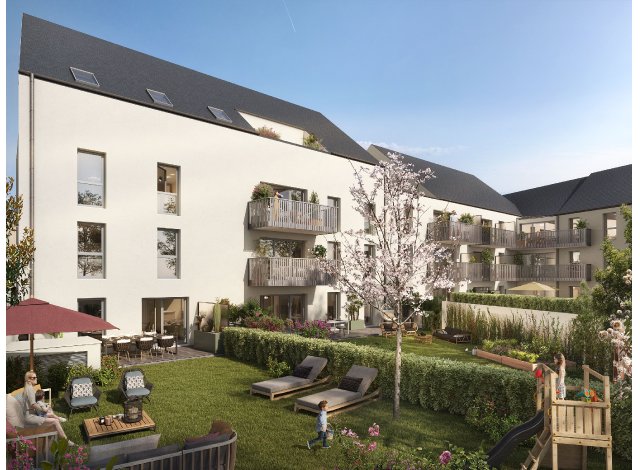 Investissement locatif en Bretagne : programme immobilier neuf pour investir Ter Gilly  Saint-Gilles
