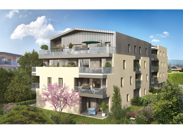 Investissement locatif en Haute-Savoie 74 : programme immobilier neuf pour investir Elyn  Thonon-les-Bains