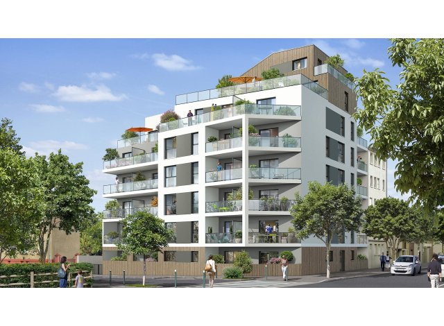 Investissement locatif  Rennes : programme immobilier neuf pour investir Le Clos des Arts  Rennes