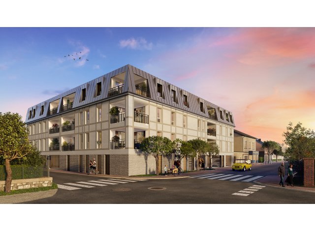Investissement locatif en Basse-Normandie : programme immobilier neuf pour investir Villa 1882  Jullouville