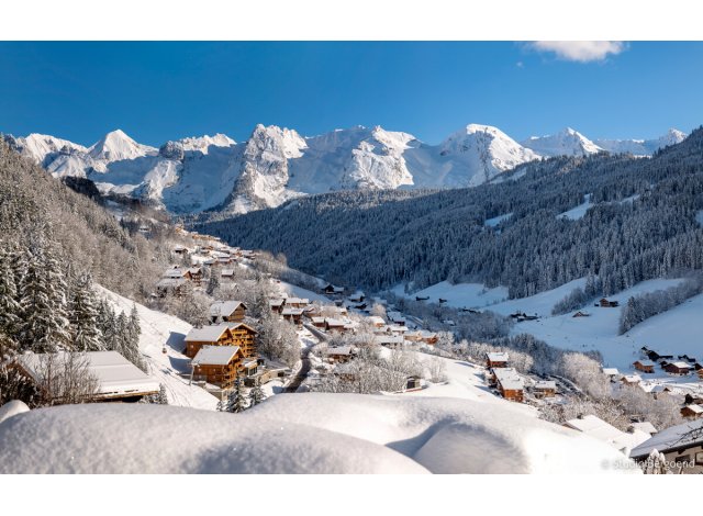 Investissement locatif en Rhne-Alpes : programme immobilier neuf pour investir Chalets de Joy  Le-Grand-Bornand