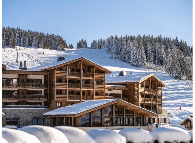 Investissement locatif en Rhne-Alpes : programme immobilier neuf pour investir Le Hameau de l'Ours  Manigod