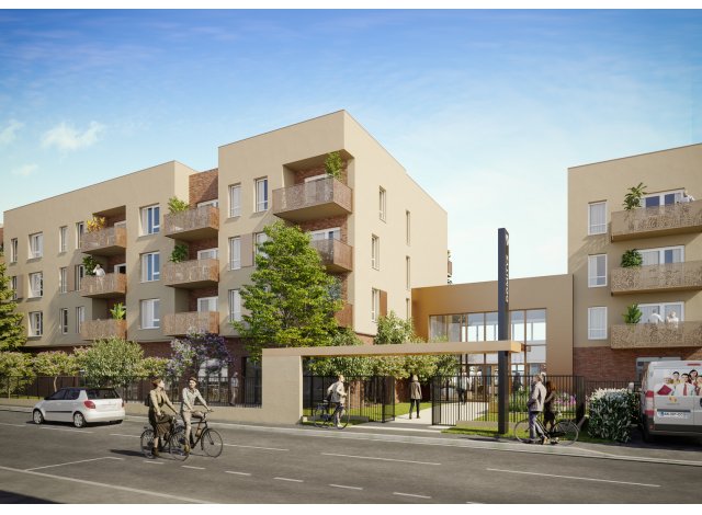 Investissement locatif  Cucq : programme immobilier neuf pour investir La Flanerie  Béthune