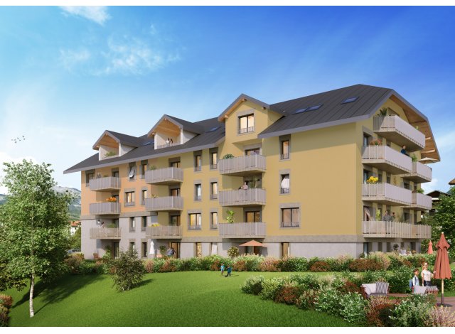 Investissement locatif en Rhne-Alpes : programme immobilier neuf pour investir Alp'in  Saint-Gervais-les-Bains