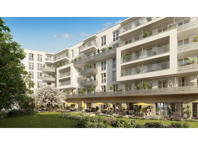 Investissement locatif en Ile-de-France : programme immobilier neuf pour investir Castanea  Bouffemont