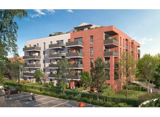 Investissement locatif  Toulouse : programme immobilier neuf pour investir Terra Cotta  Toulouse