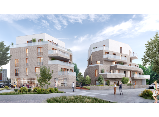 Investissement locatif en Haute-Normandie : programme immobilier neuf pour investir Plein Ciel  Louviers