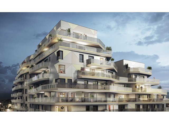 Investissement locatif  Marly-le-Roi : programme immobilier neuf pour investir Origami  Rueil-Malmaison