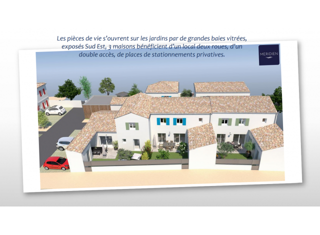 Investissement locatif  Puilboreau : programme immobilier neuf pour investir Meridien  Puilboreau