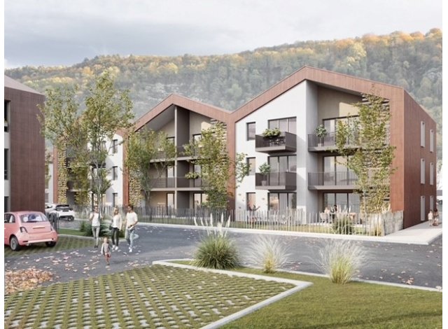 Investissement locatif en Franche Comt : programme immobilier neuf pour investir Casamene Parc Residence  Besançon