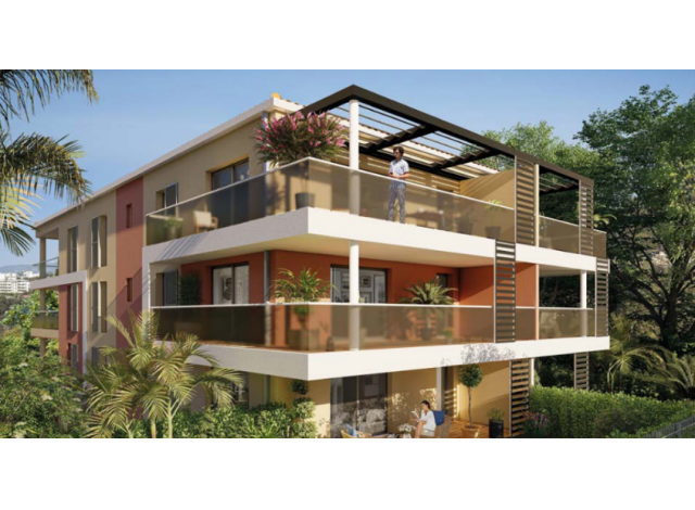 Investissement locatif  Puget-sur-Argens : programme immobilier neuf pour investir Résidence du Bellay  Saint-Raphaël