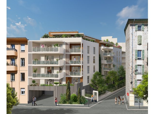 Investissement locatif  Saint-Andr-de-la-Roche : programme immobilier neuf pour investir Casteu Beaumont  Nice